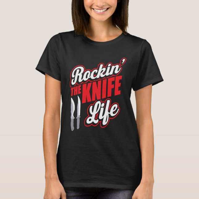 Camiseta Knife Collector Knife Enthusi (Frente)