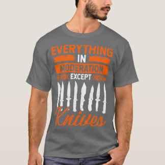 Camiseta Knife Collector Knifemaking Knife Maker Knives T