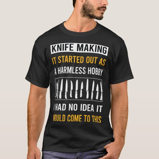 Camiseta Knife Fazer Knives Maker Knifemaking Knifemaker (Frente)