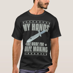 Camiseta Knife Fazer Smithing Knives Maker Beginner 1