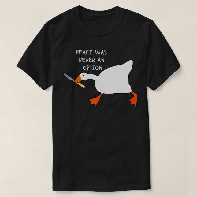 Camiseta Knife Goose (Frente do Design)
