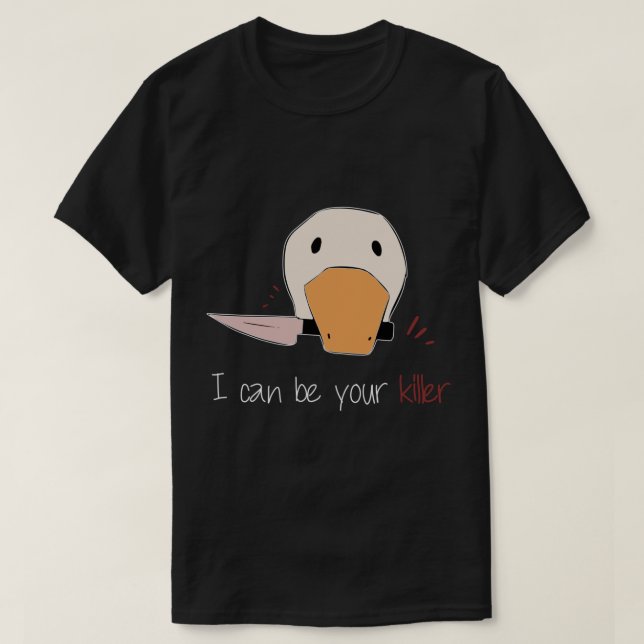 Camiseta Knife Goose - A Paz Nunca Foi Uma Opção, Gam Goose (Frente do Design)