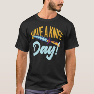 Camiseta Knife Knives Collectors Tem Faca Dia 1