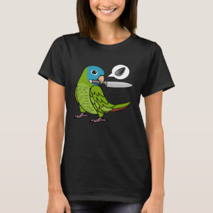 Camiseta Knife Parrot Quer Seeds I Blue coroado Conure
