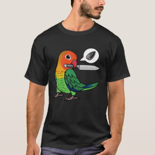 Camiseta Knife Parrot Quer Sementes I Fischers Lovebird