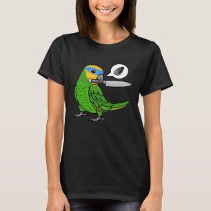 Camiseta Knife Parrot Quer Sementes Na Amazônia Laranja