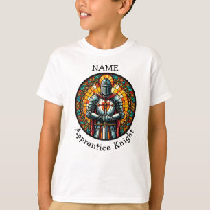 Camiseta Knight Apprentice jogo divertido brilhante
