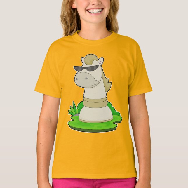 Camiseta Knight Chess. (Frente)