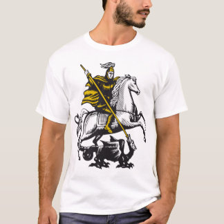 Camiseta Knight killing Dragon the