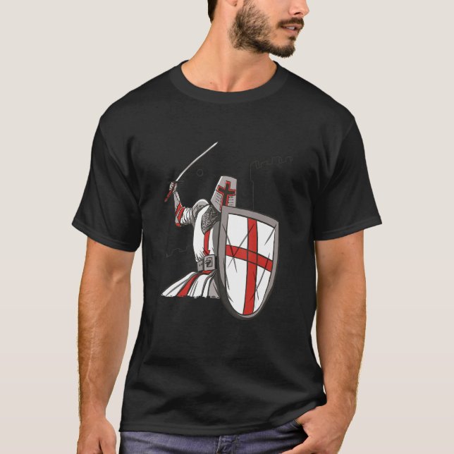 Camiseta Knight Medieval and Renaissance Ren Fair (Frente)