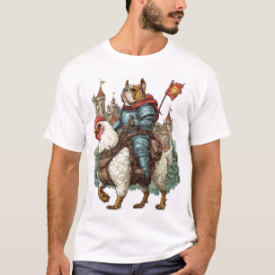Camiseta Knight Pup - Cão Herói Medieval