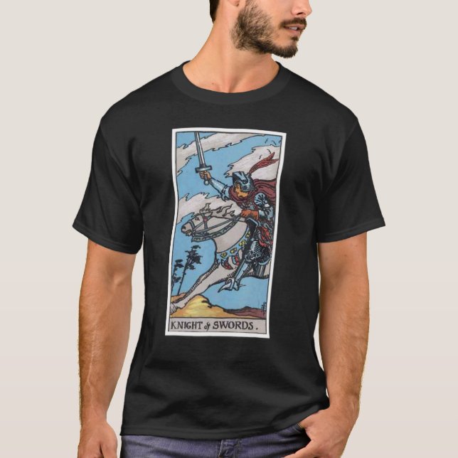 Camiseta Knight Tarot Card (Frente)