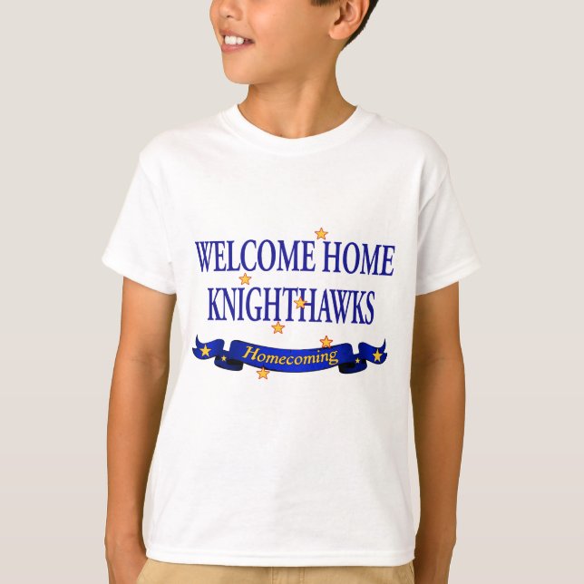 Camiseta Knighthawks Home bem-vindo (Frente)