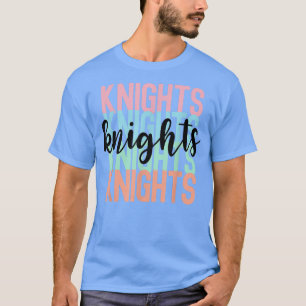 Camiseta Knights Team Mascot School Spirit Game Night