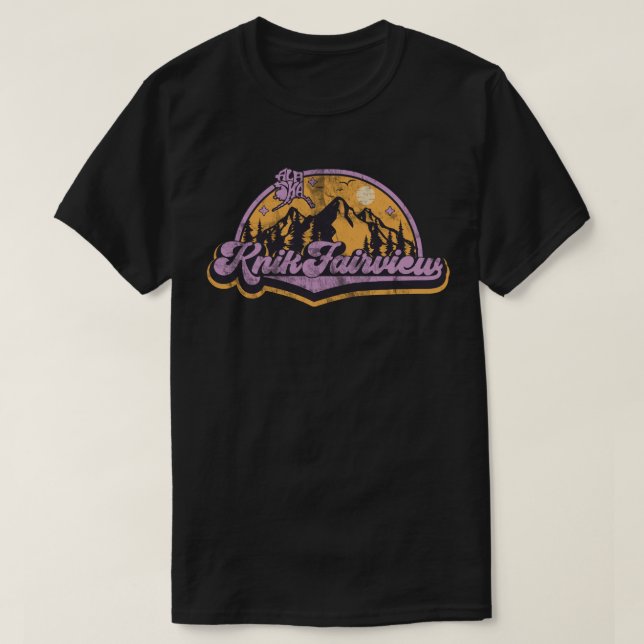 Camiseta Knik-Fairview, Alasca (Frente do Design)