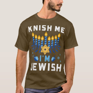 Camiseta Knish I'm judeu Happy Hanukkah Funny Chanukah