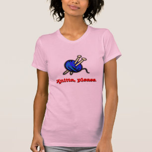 Camiseta Knitta, por favor. T-shirt