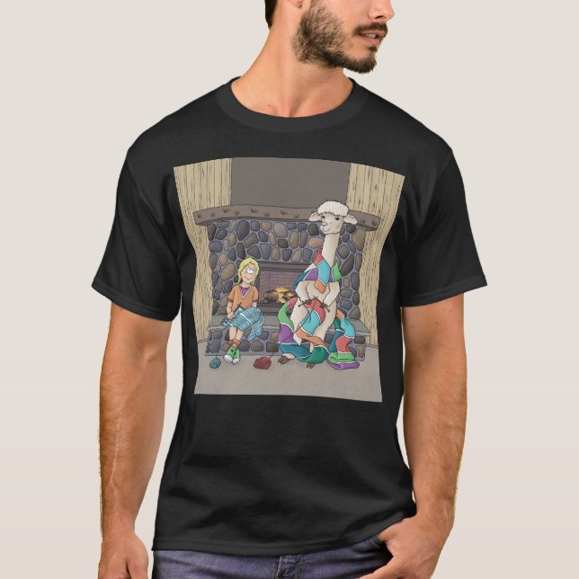 Camiseta Knitting Alpaca (Frente)