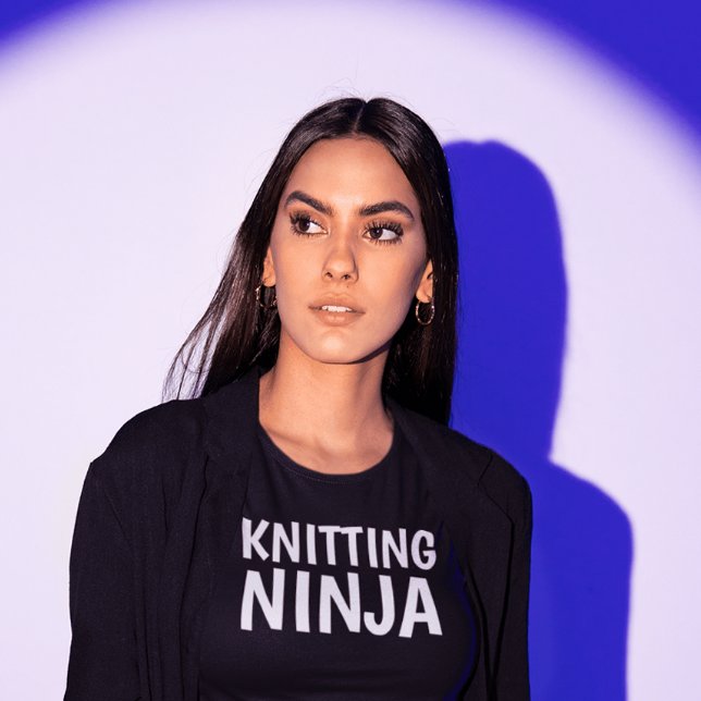 CAMISETA KNITTING NINJA T SHIRT (Criador carregado)