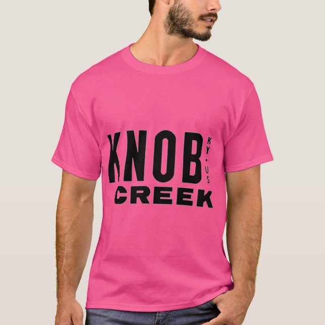 Camiseta Knob Creek Bourbon (Frente)