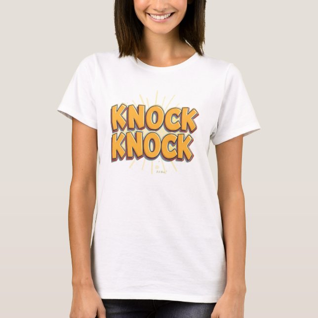 Camiseta Knock knock (Frente)