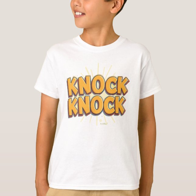 Camiseta Knock knock (Frente)