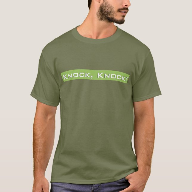 Camiseta Knock Knock (Frente)