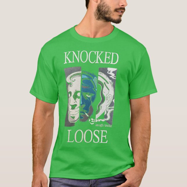 Camiseta knocked loose Band Laughracks retro boy (Frente)