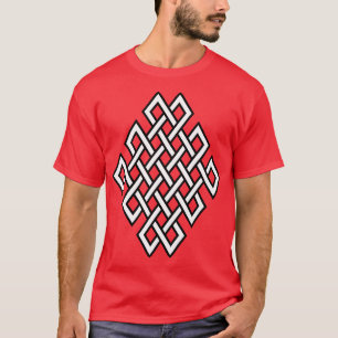 Camiseta Knot elaborado sem fim