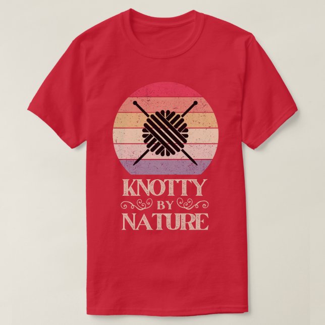 Camiseta Knotty Por Natureza (Frente do Design)