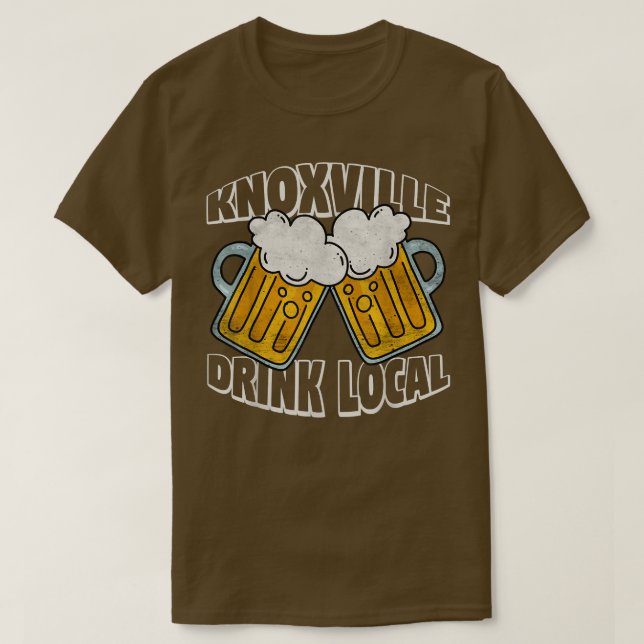 Camiseta Knoville Craft Beer, Tennessee Cold Beer Drinker M (Frente do Design)