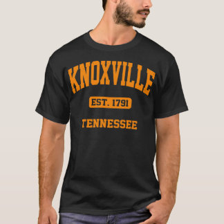 Camiseta Knoville Tennessee TN Estilo atlético do Estado da
