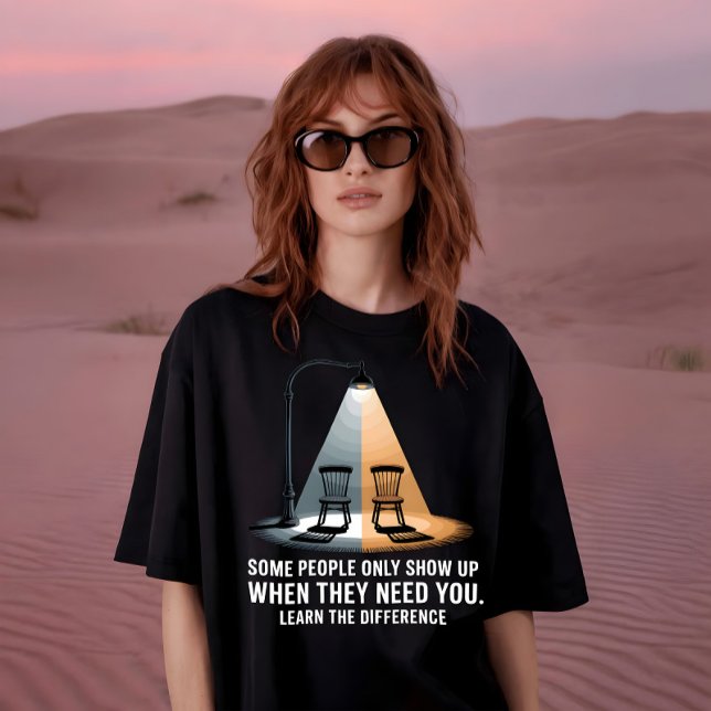 Camiseta Know the Difference Quote Mental Health T-Shirt (Criador carregado)