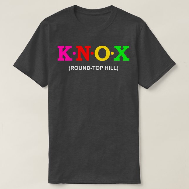 Camiseta Knox RoundTop Hill 2 (Frente do Design)