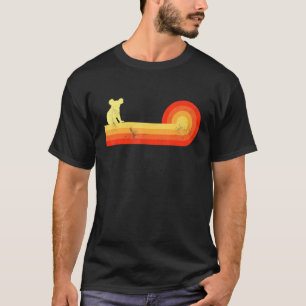 Camiseta Koala 60s 70s Homens Mulheres Zoo Animal