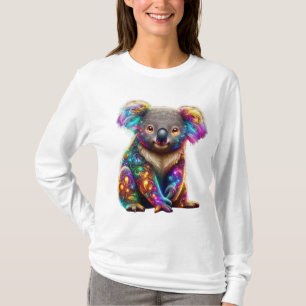 Camiseta "Koala - Arte Radiante da Vida Selvagem"