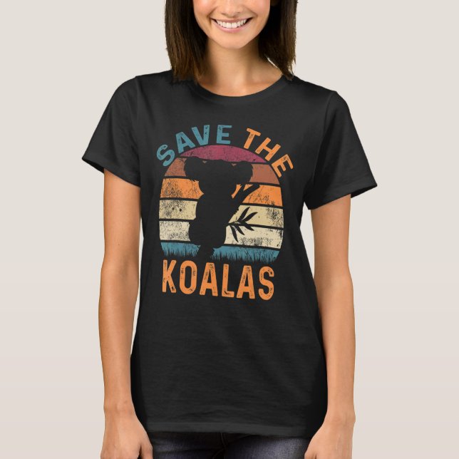 Camiseta Koala Austrália Animal Welfare Nova Zelândia Austr (Frente)