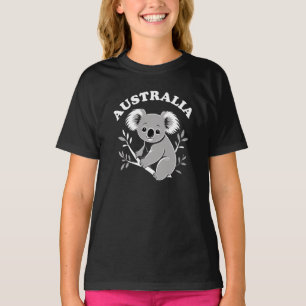 Camiseta Koala australiana-branca
