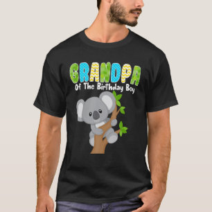 Camiseta Koala Bear Aniversário Avô Do Aniversário Ko