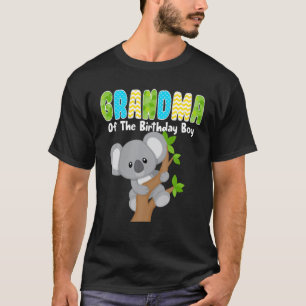 Camiseta Koala Bear Aniversário Avó Do Aniversário Ko