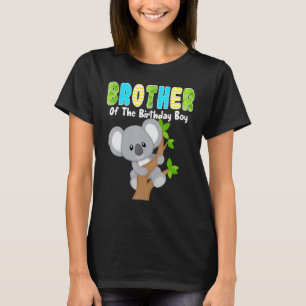 Camiseta Koala Bear Aniversário Irmão Do Aniversário Ko
