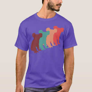 Camiseta Koala Bear Austrália Vintage Retro Funny Gift Prem