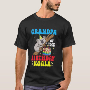 Camiseta Koala Bear Avô Do Partido Birthday Koala