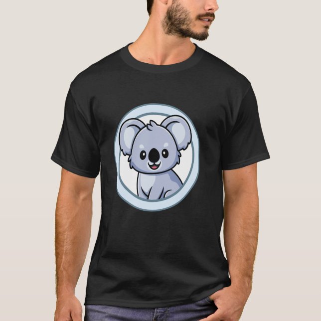 Camiseta Koala Bear Cute Adorable Kawaii Bears Animals (Frente)