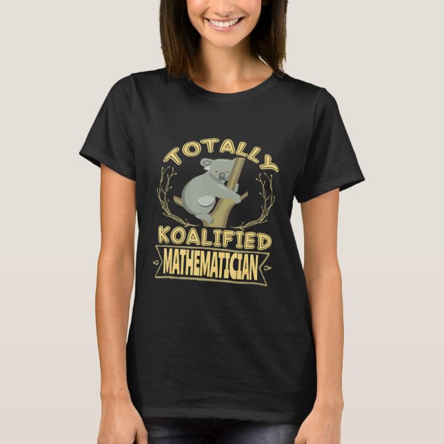 Camiseta Koala Bear Mathematician (Frente)