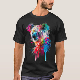 Camiseta Koala Bear Paint Splatter