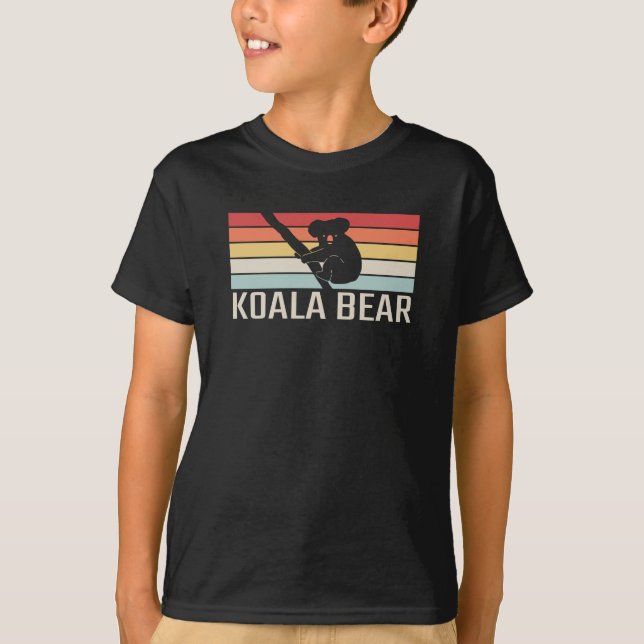 Camiseta Koala Bear Retro (Frente)