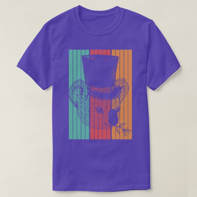 Camiseta Koala Bear Retro 1 (Frente do Design)