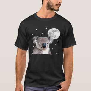 Camiseta Koala Bear Stars Moon    SpaceAnimal
