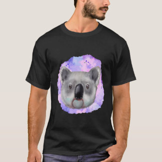 Camiseta Koala Bears Face Roupas Pastel Koala Bear